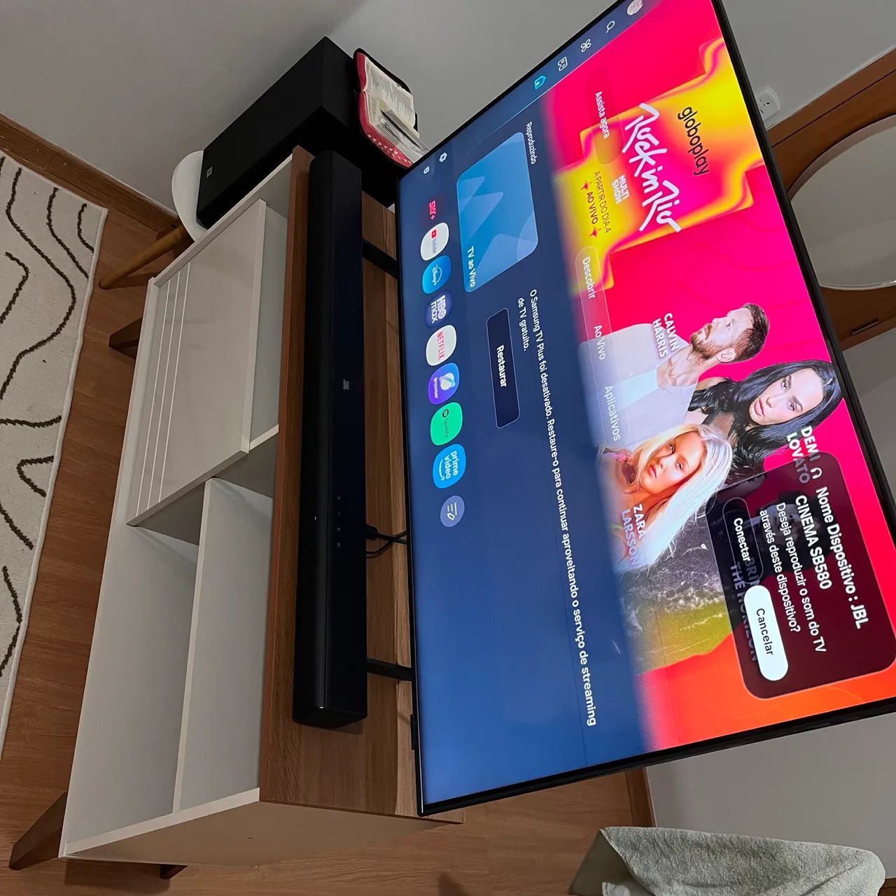 Tv Samsung 50 e rack - Foto 2