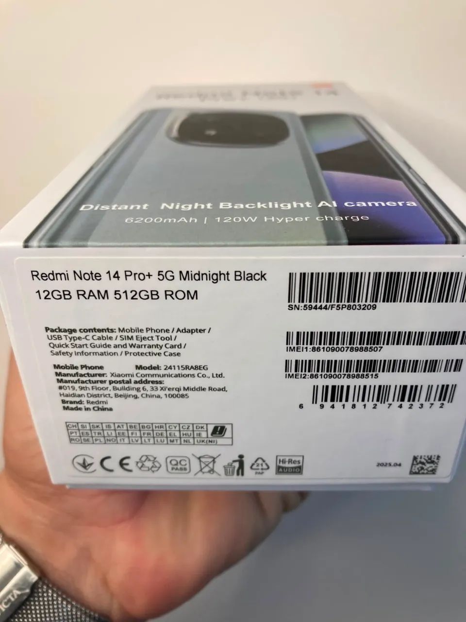 Redmi Note 14 Pro Plus 512/12Gb novo - Foto 3
