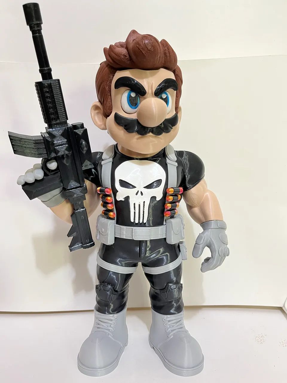PROMOÇÃO IMPERDÍVEL Super Mario The Punisher - 3D alta qualidade