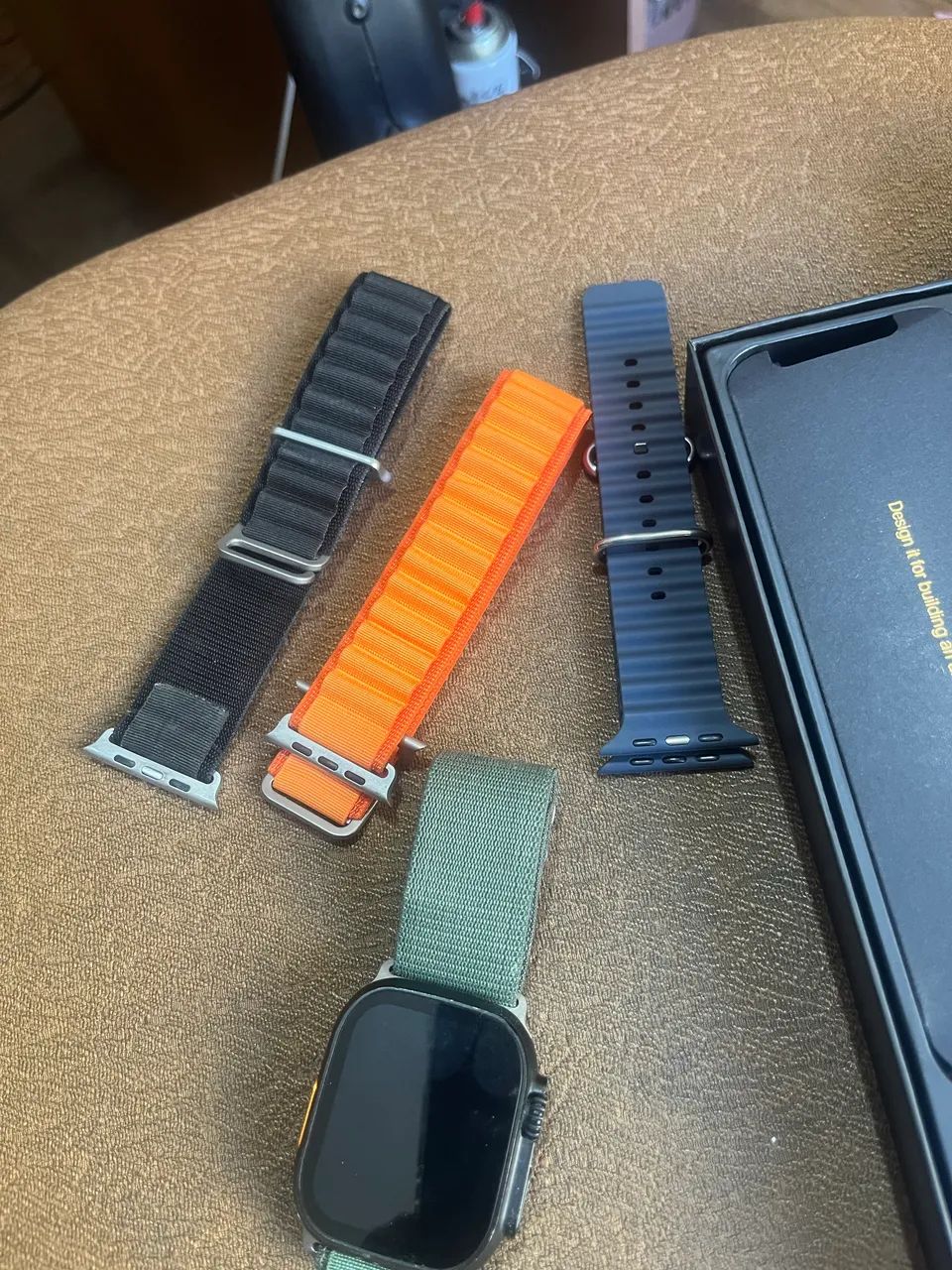 Relogio smartwatch com defeito 4 pulseiras