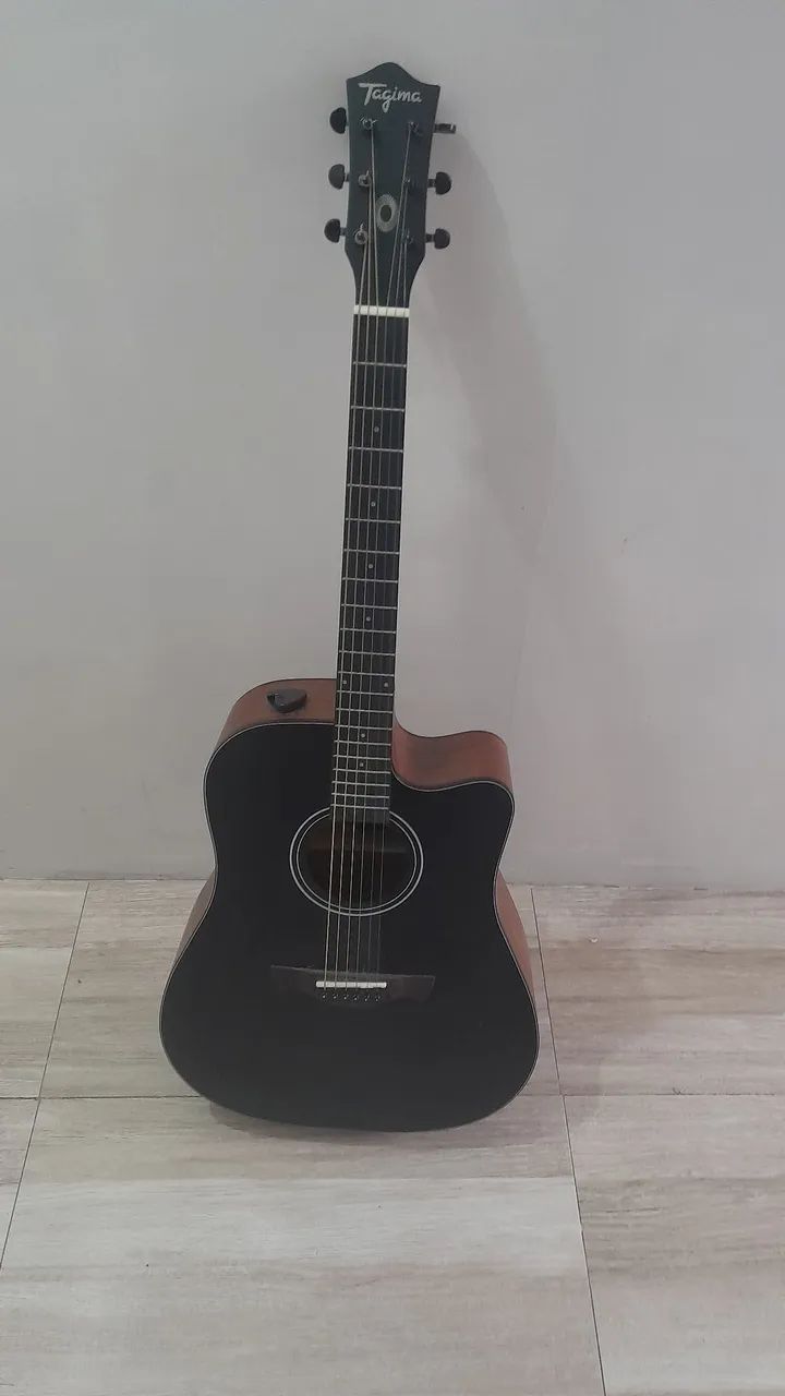 Violao Tagima folk dreadnought metropolis efeito bluetooth