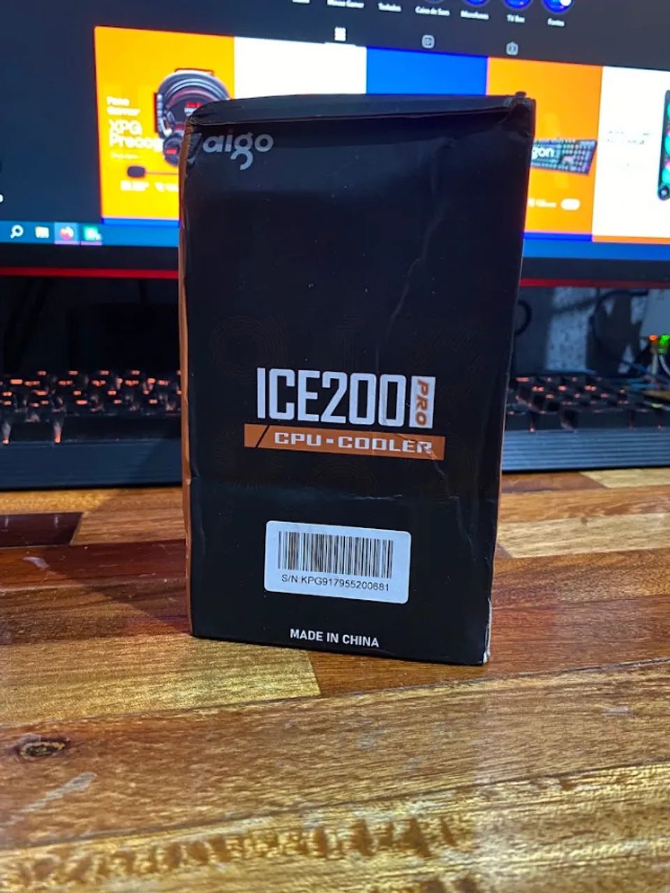 Cooler Rgb Aigo Ice 200 Pro Para Processador Intel E Amd Cpu - Foto 2