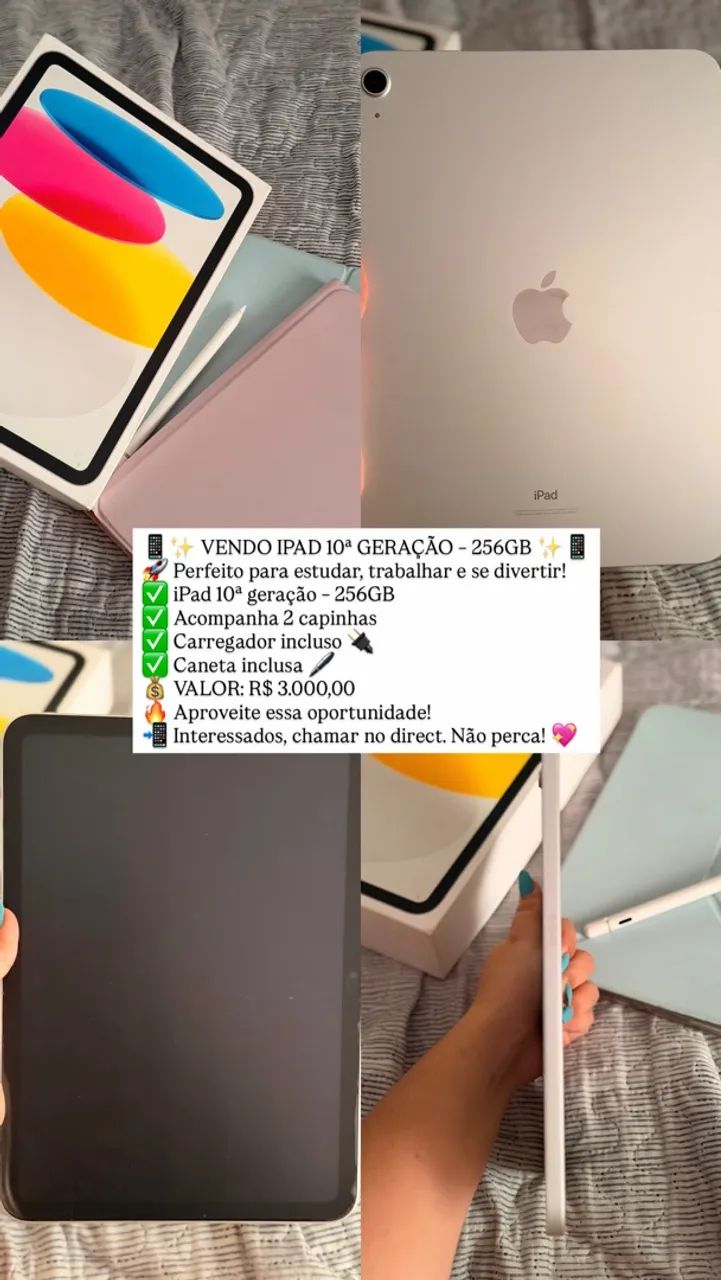 IPAD 10 256gb