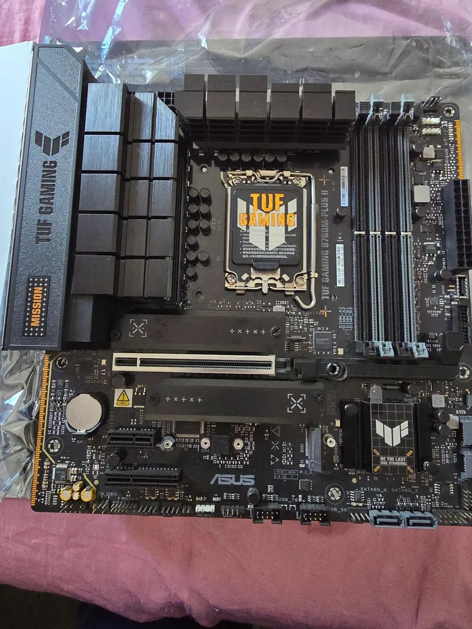 Placa asus tuf b760 plus II SEM WI-FI  - Foto 3
