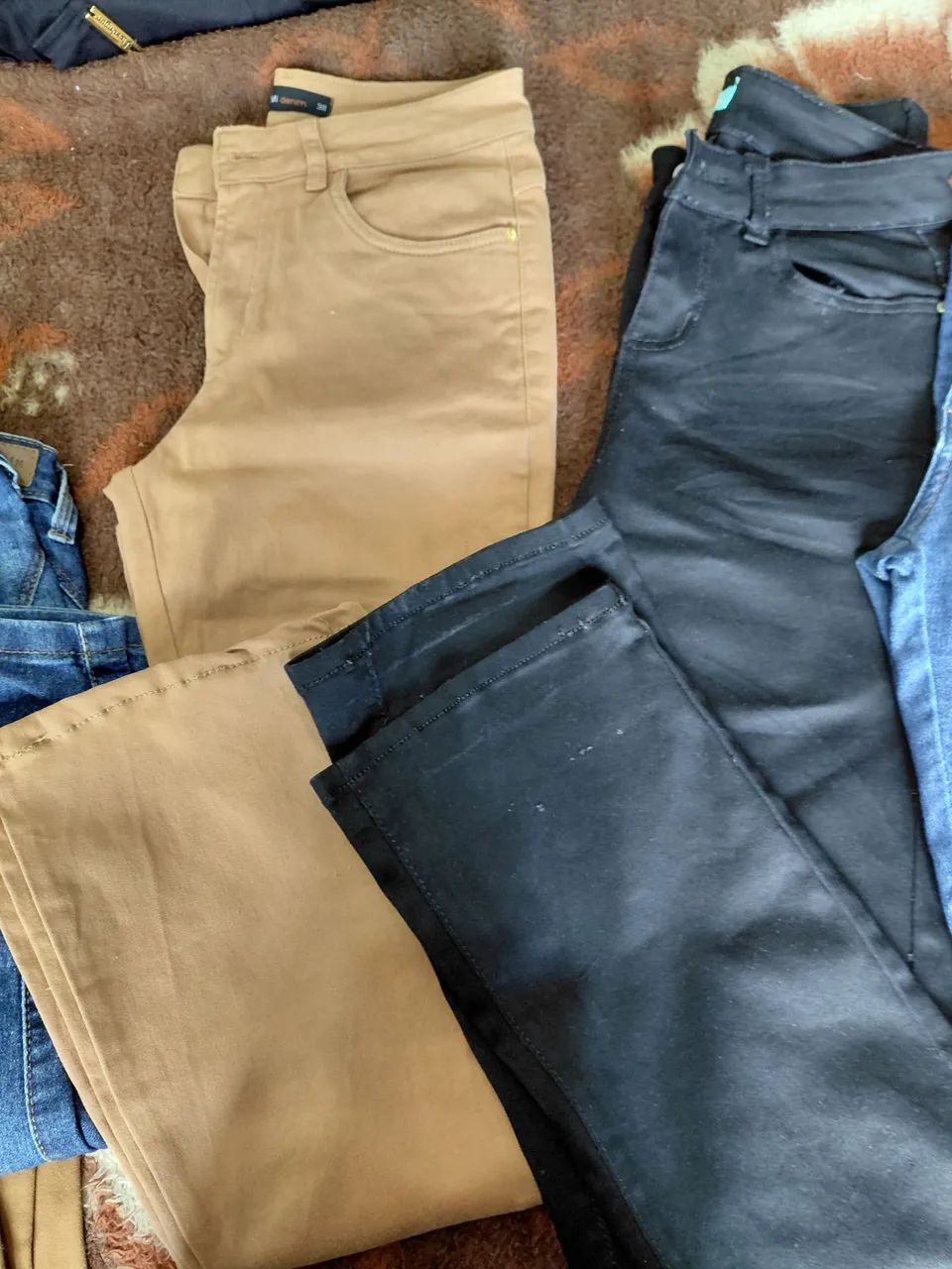 Lote com roupas jeans Tam 38  - Foto 2