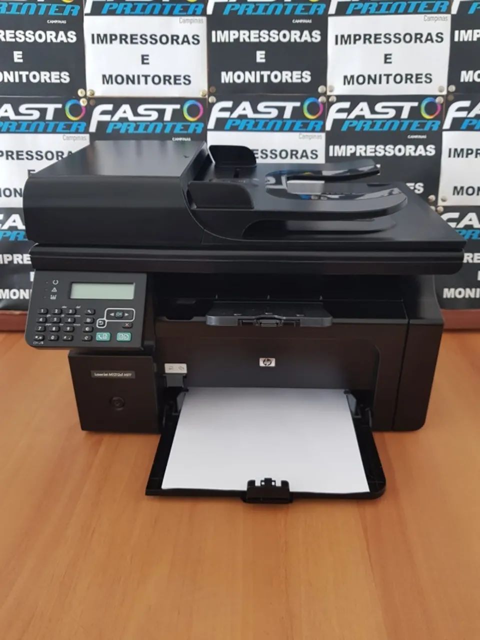 Impressora Multifuncional com rede HP LaserJet M1212nf - Foto 3
