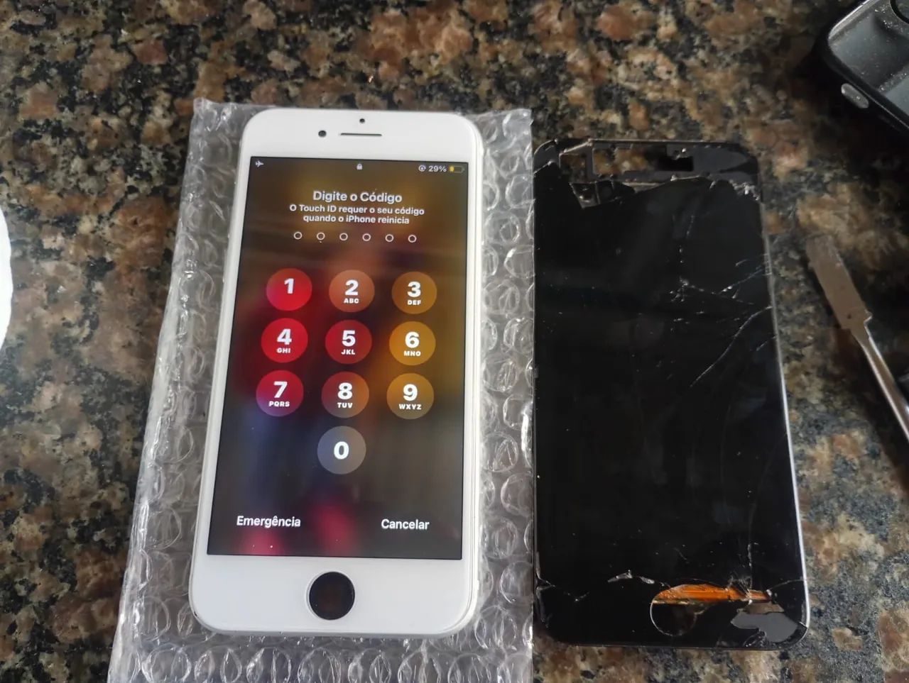 troca de tela de celular  - Foto 2