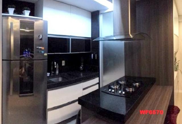 Allegro condomínio, 2 quartos, gabinete, projetado, alto luxo, andar alto, lazer completo - Foto 3