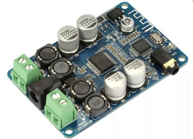 COD-AM296  Amplificador De Áudio E Receptor Bluetooth Tda7492p 25+25w Arduino Robotica - Foto 4