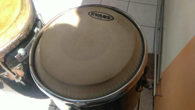 Vendo Congas + Tripé personalizado + Case - Foto 3