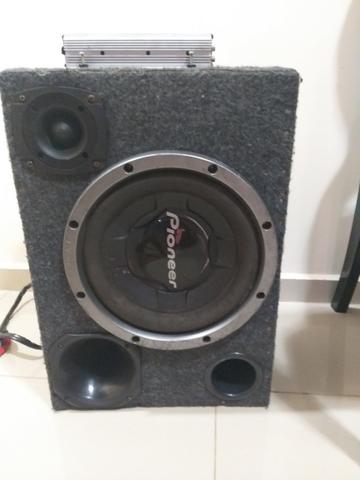 Vende-se caixa trio com modulo
