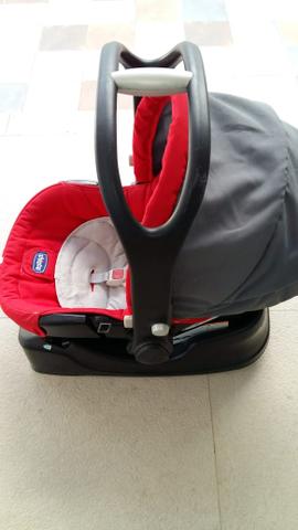 Vendo carrinho de bebê + bebê conforto + suporte para carro - Foto 6