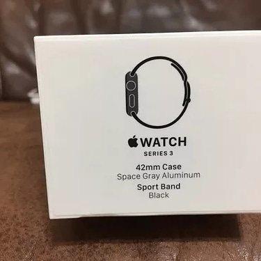 Apple watch serie 3 42mm valor 1550 reais