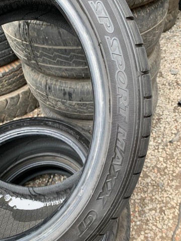 Pneus 275/35/20 dunlop sport maxx meia vida sem defeitos (não são riscados) aro 20 - Foto 5
