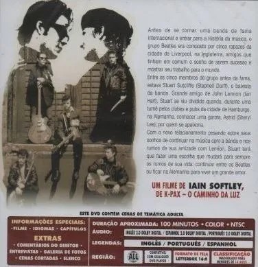 DVD  Backbeat Os Cinco Rapazes De Liverpool - Foto 2