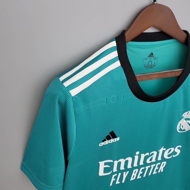 Camisa Verde Real Madrid Premium AAA+ Qualidade oficial número 09 Benzema - Foto 2