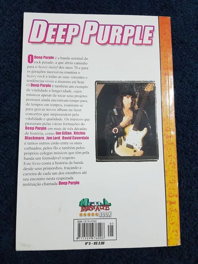 Livro História do Deep Purple Ed. Scala - Foto 2