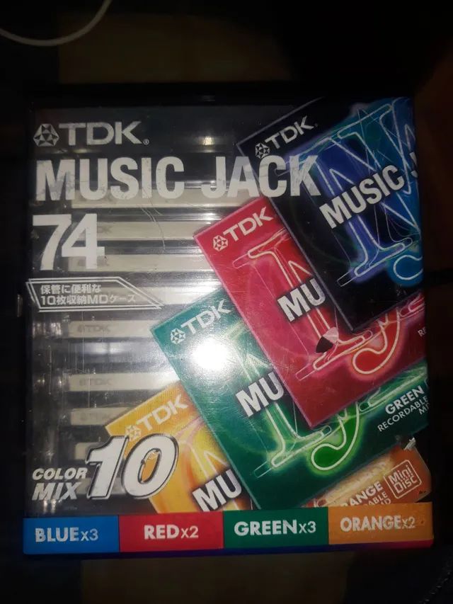 Mini Disc Pacote Lacrado 65745819315329120