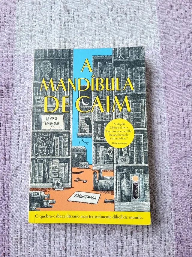 Livro - A mandíbula de Caim (edição com páginas destacáveis), mandibula de  caim 