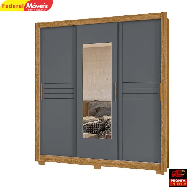 Guarda Roupas Canada moval Grafiti 3 p - Novo na caixa - Fazemos entrega