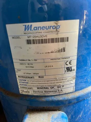 Compressores de refrigeração maneurop mt125