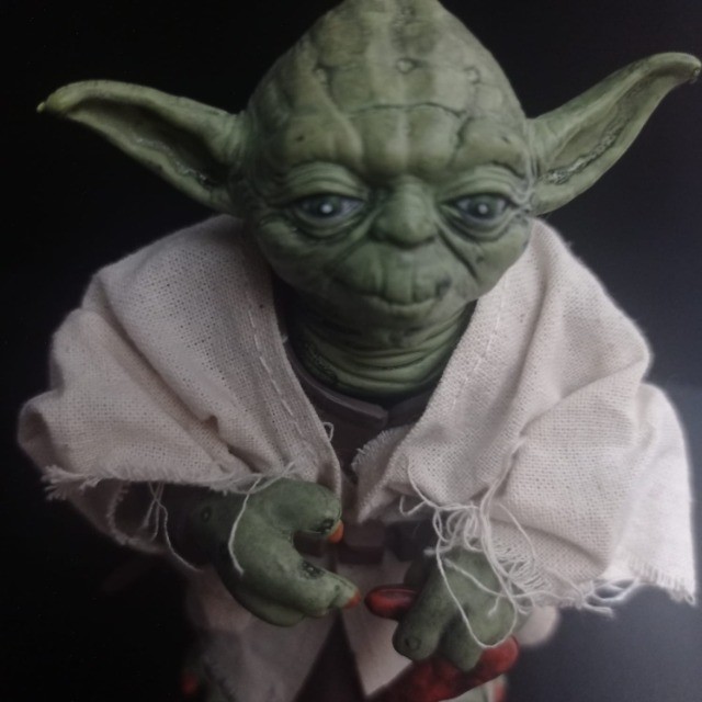 Yoda Start Wars 12cm Com Acessórios - Foto 3