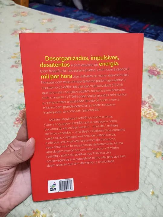 Livro Mentes Inquietas - TDAH: Desatenção, Hiperatividade E ...