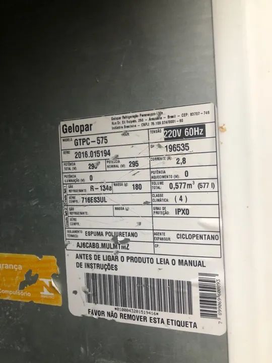 Geladeira gelopar - Foto 3