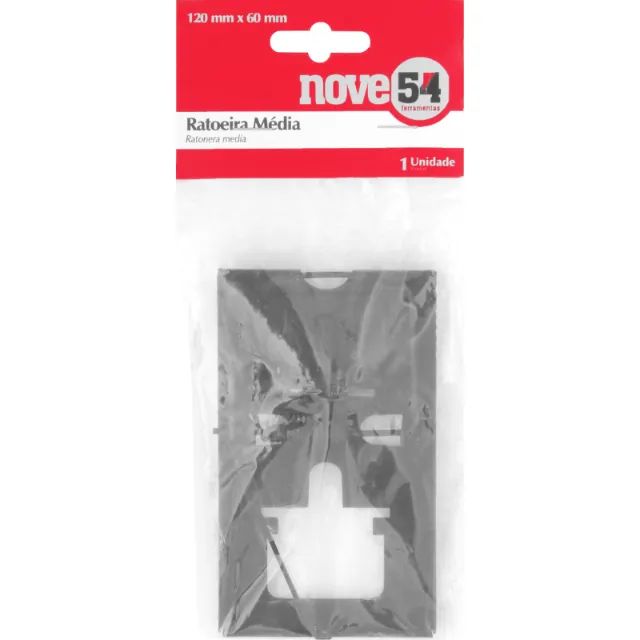 Ratoeira média em Aço Pega Rato, 120 mm x 60 mm, NOVE54 - Foto 2