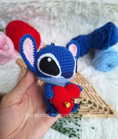 Stitch Amigurumi Crochê  - Foto 2