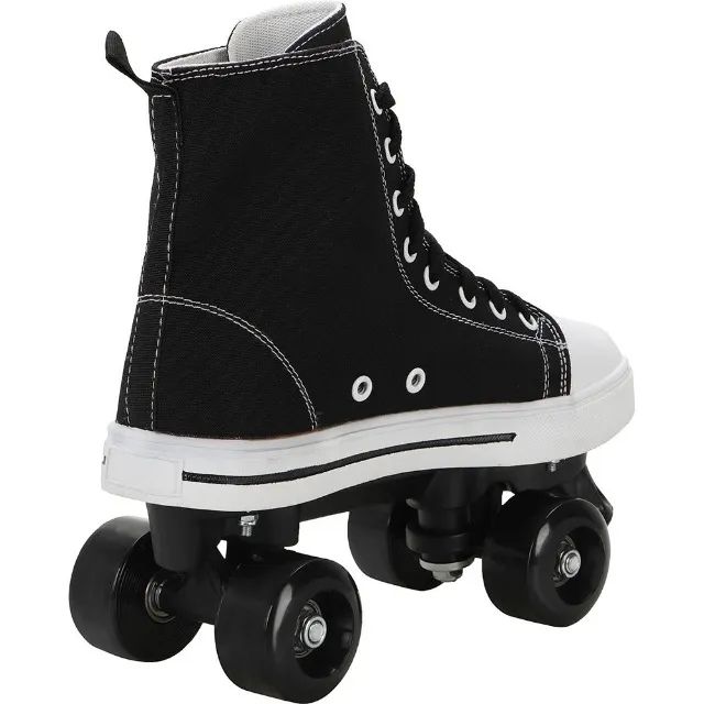 Patins Tênis Quad Cano Longo Tamanho 35-36 - Foto 3
