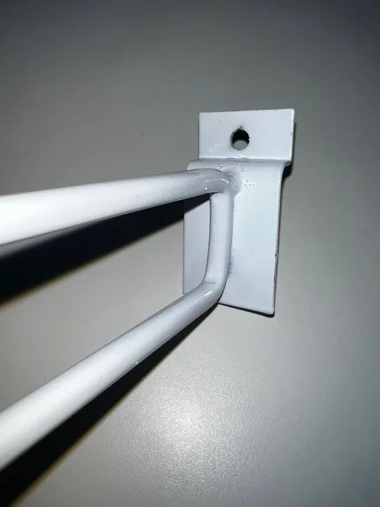 Gancho Painel Canaletado, 30cm Branco
