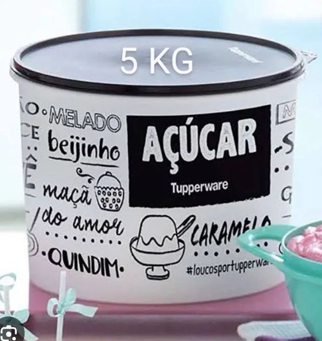 Tupperware Açúcar 5kg