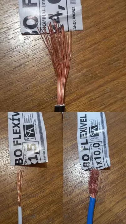 Fio elétrico direto da fábrica  16mm 50 metros , chama no ZAP *07  - Foto 2