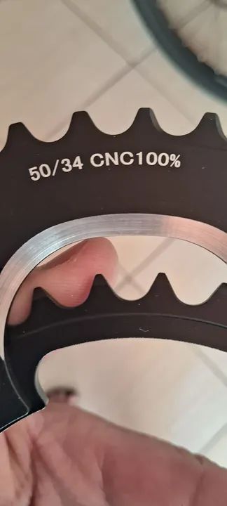 Coroa speed gravel 50/34 110bcd - Foto 4