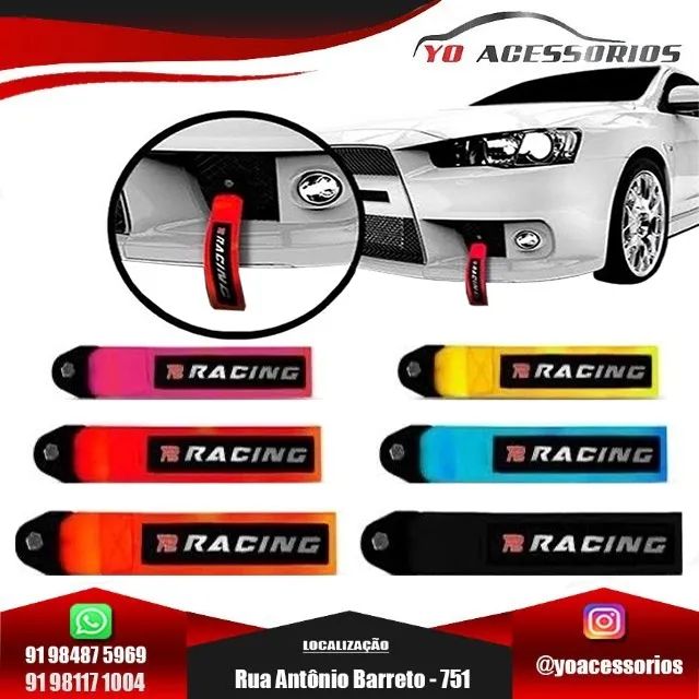 Cinta Reboque Esportiva Tow Track Day Strap
