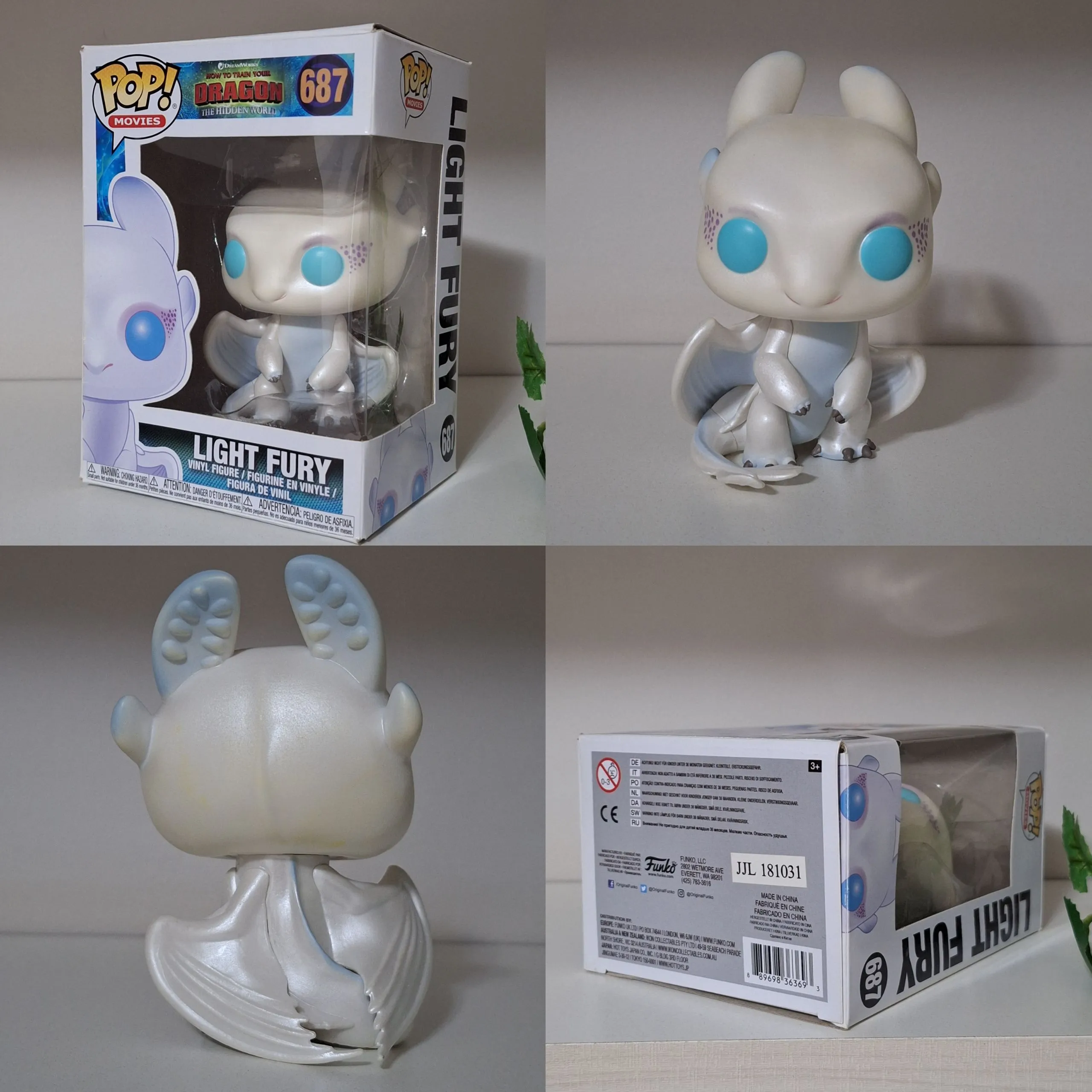 funko light fury original (leia descrição)