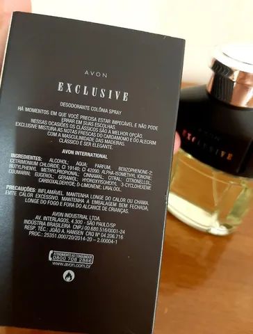 Perfume avon exclusive in black precio hot sale