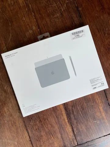 Capa de couro Apple para MacBook e iPad Azul  - Foto 2