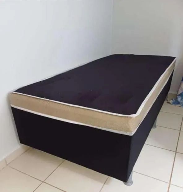 Cama box de solteiro nova entrega grátis  - Foto 3
