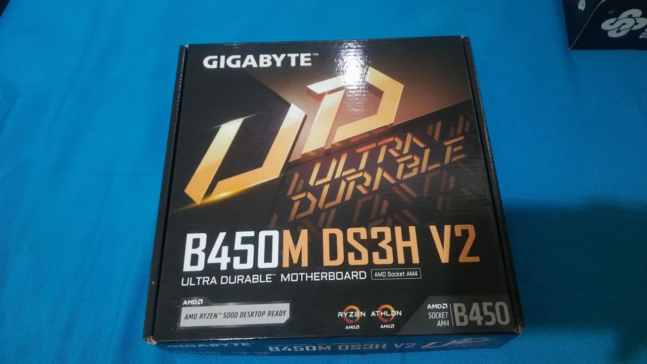 Placa-Mãe Gigabyte B450M DS3H V2 AMD Socket AM4