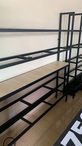 Prateleiras de aço e Mdf - Foto 6