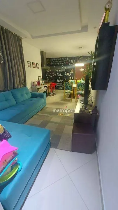 Cobertura com 2 dormitórios à venda, 134 m² por R$ 511.000,00 - Vila Homero Thon - Santo A