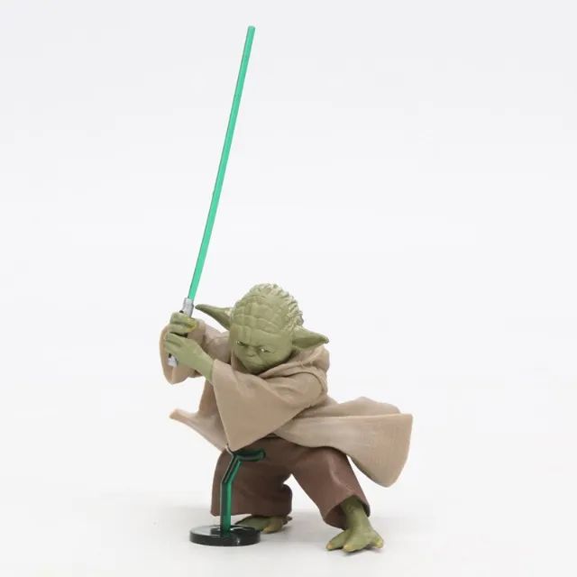 Boneco Star Wars Mestre Yoda Miniatura Action Figure Baby - Foto 2