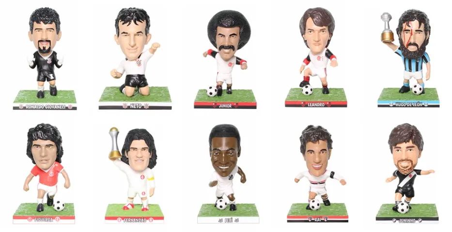 Mini Craques - Mini Ídolos - Leandro, Junior, Neto, Raí, Fernandão, Hugo De León, etc