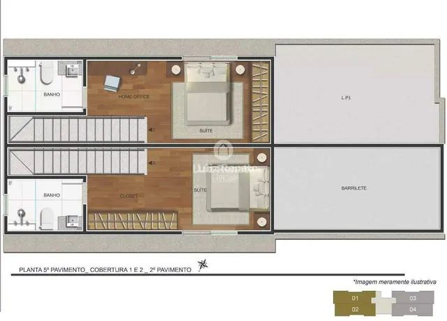 Apartamento à venda 1 quarto 1 vaga - Floresta - Foto 2