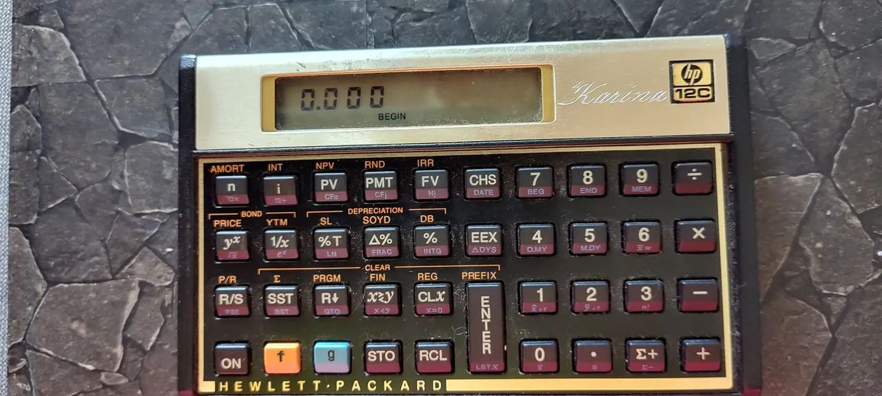 Calculadora HP 12C - Financial