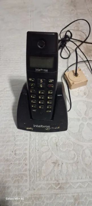 Telefone Fixo sem  Fio - Usado,nao sei se esta funcionando  - Foto 3
