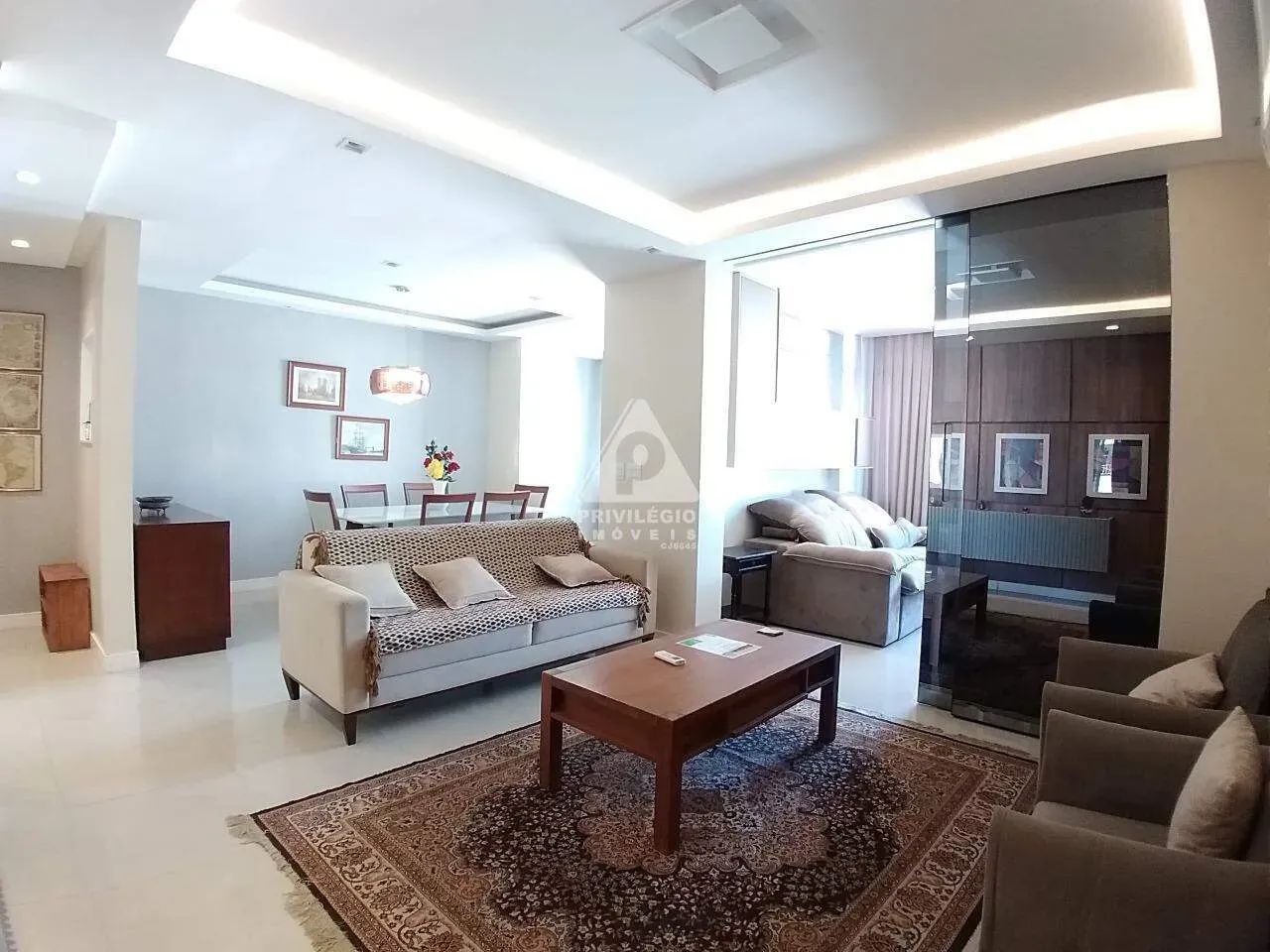 Apartamento 3 quartos, com vaga, mobiliado e vista mar, em Copacabana - Foto 3