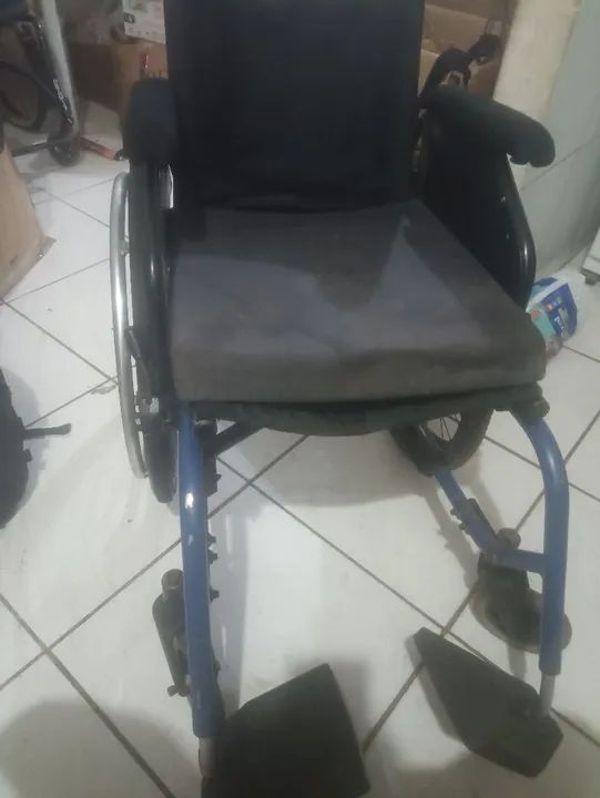 Cadeira de rodas ortobras para cadeirante autónomo e que anda acompanhado  - Foto 4